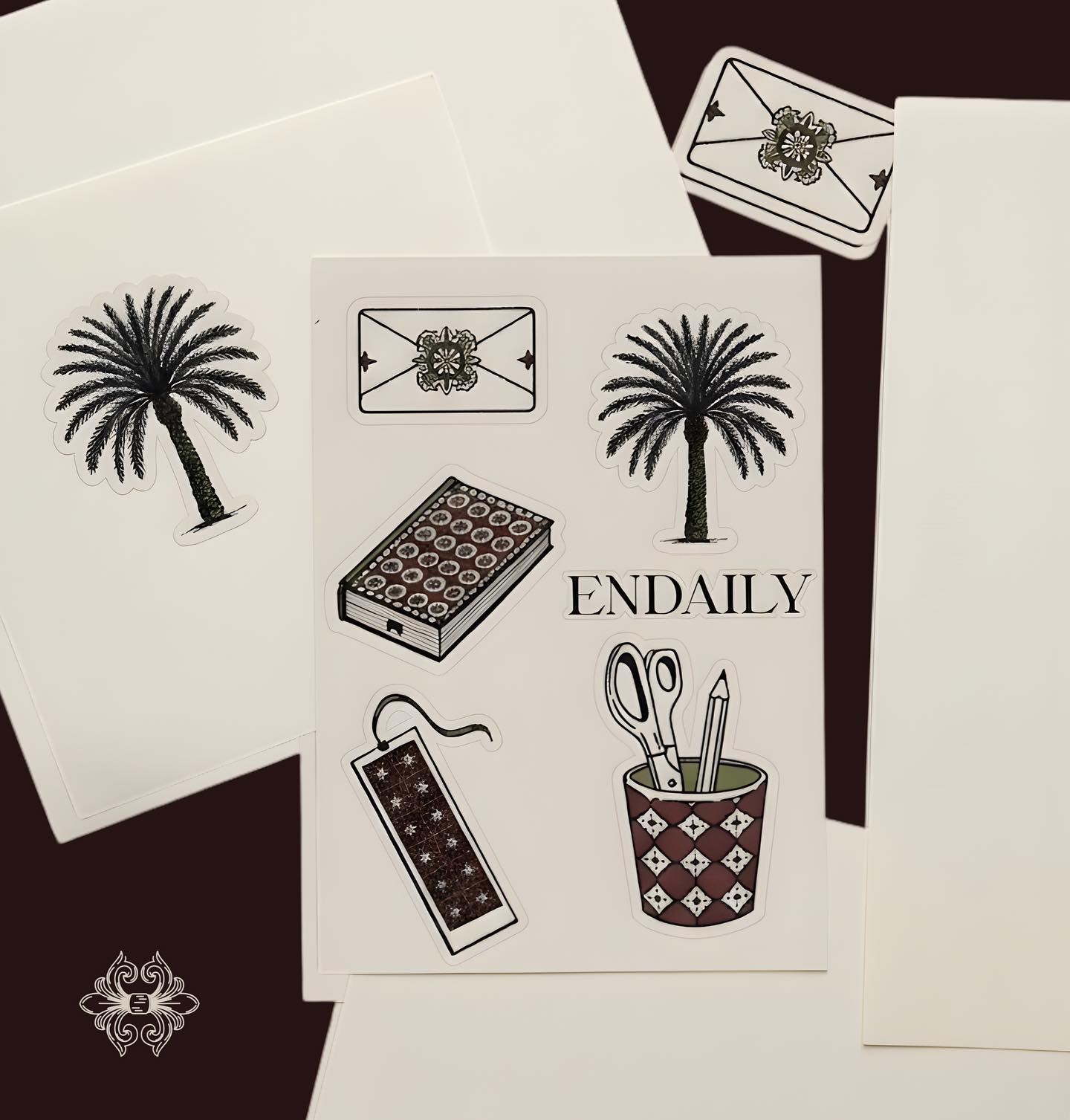 Stationery Stickers – Inspired by Qatari Culture